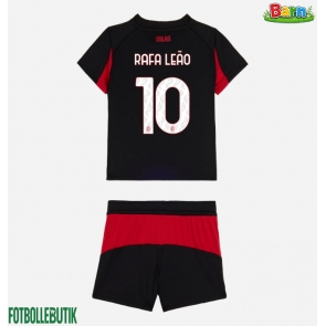 AC Milan Rafael Leao #10 Hemmaställ Barn 2025-26 Kortärmad (+ Korta byxor)